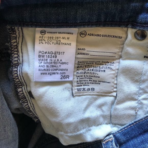 AG Adriano Goldschmied The Legging Ankle Super Skinny Ankle Medium Wash Denim - Picture 11 of 15